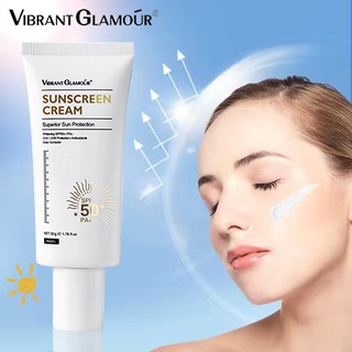 Daily Face Sunscreen SPF50+ UVA/UVB Sun Care Moisturizing Brightening Sun Cream Sunscreen Lotion