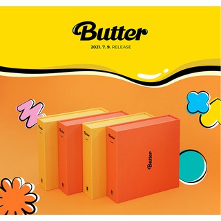 [Ready to ship] BTS - BUTTER (Cream Ver., Peaches Ver.) (2)