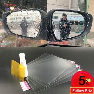 4PCS/Set Hydrophobic Film Rearview Mirror Rainproof Driving Safe eaiove (1)