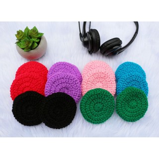Crochet Headphone Cover Ear Cushion Earcup Protector Replacement Earmuffs