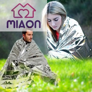 MIAON Portable Waterproof Emergency Space Rescue Thermal Mylar 1.3 x 2.1m Blanket