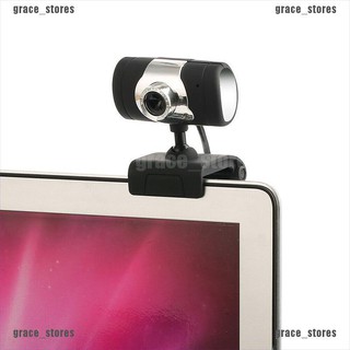 【Special offer】[GraceStores] PC Webcam Camera Webcam with Built-in Sound-absorbing Microphone USB2.