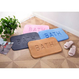 Bathroom Springback Floor Pad Non-slip Water Absorption Bath Mat