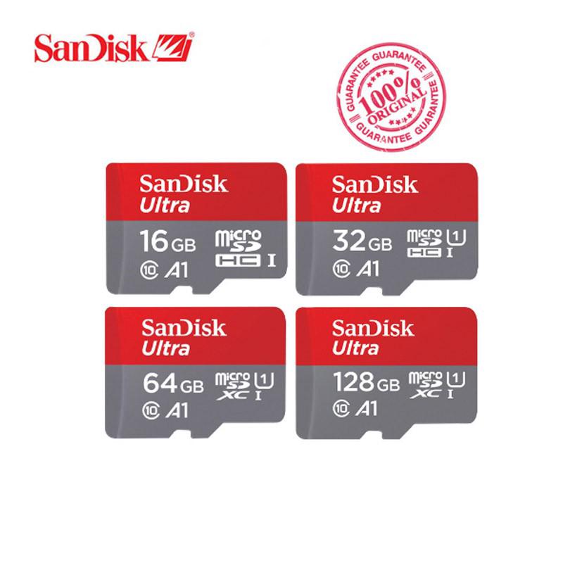 In Stock SanDisk 16 32 64 128 GB Micro SD Ultra Memory Card