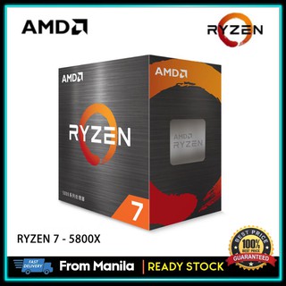 AMD Ryzen 7 5800X Socket AM4 3.8GHz Processor Eight Cores 16 Threads CPU 7NM L3 = 32M 100-000000063