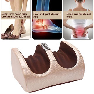 Foot Massager12V Electric Heating Foot Body Massager Relaxation Kneading Roller Vibrator Machine Ref