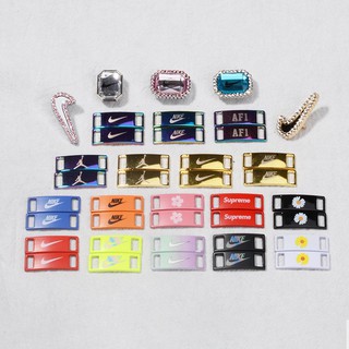 Personality shoelace decoration Personality adaptation AF1 Air Force One AJ1 Metal Gemstone Diamond