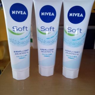 Nivea Soft Face/Body/Hands 50g