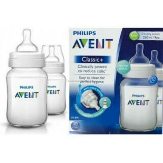 *Melimelo* Avent Classic+ 9oz (White)