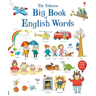 BIG BOOK OF ENGLISH WORDS LEARNING IS FUN FOR KIDS