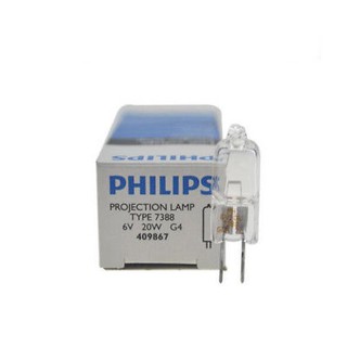 Philips 2 Pin 6v (6 Volt) Halogen Lamp (6 Volt) (20 Watt)