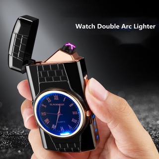 2021 Watch Lighter Dubl ARC Electric Lighters USB Rechargeable Cigarette Lighter Multi-function