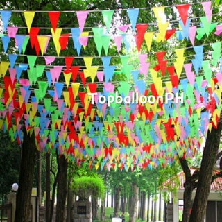 10meter fiesta flag colorful plastic banderitas party supply