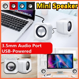 Mini PORTABLE SPEAKER FOR LAPTOP NOTEBOOK DESKTOP Stereo Desktop Laptop PC Computer Super Bass USBMultimedia Speaker