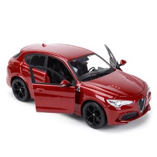 Bburago 1:24 Alfa Romeo Stelvio SUV Car Static Die Cast Vehicles Collectible Model Car Toys (6)