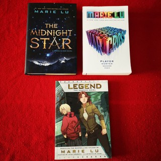 Marie Lu Books: Legend the Graphic Novel, War Cross, The Midnight Star