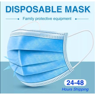 3 Ply Blue Disposable Surgical face Mask 50Pcs