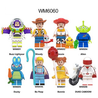 Building Block Toy Story 4 Buzz Lightyear Woody WM6060 Bricks Toys Mini Figure (1)