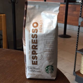 Starbuck.s Dark Roast Espresso Whole Bean Coffe 250gms (1)