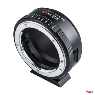 ☋[Free Shipping] Viltrox Nf-Fx1 Manual Focus Adapter Ring Nikon F Mount Lens To Fuji X Mirrorless Ca
