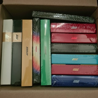 ONHAND SEALED & Unsealed ATEEZ albums