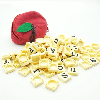 【Ready Stock】Appletters Crossword Game Alphabet Early Educational Game Scrabble Game Family Fun Game