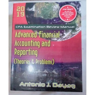 ADVANCED FINANCIAL ACCOUNTING AND REPORTING (Theories & Problems) by dayag