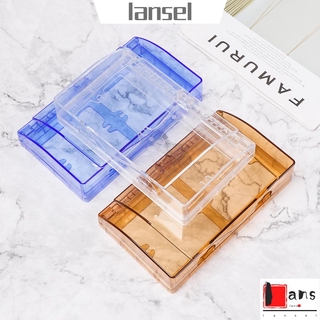 LANSEL Transparent Socket Protector Child Splash Box Electric Plug Cover Waterproof Bathroom Supplies Safety Power Outlet Double Socket