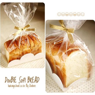 ♨▪Baking packaging chiffon cake bag/bread bag/toast bag/simple box 17/20CM cmgift bag