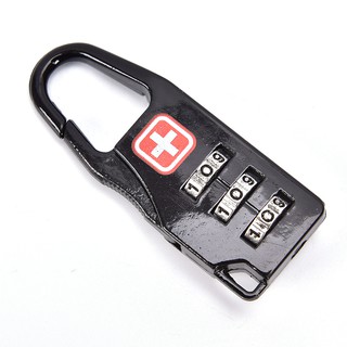 Alloy 3 Dial Safe Number Code Padlock Combination Travel Suitcase Luggage Lock (1)