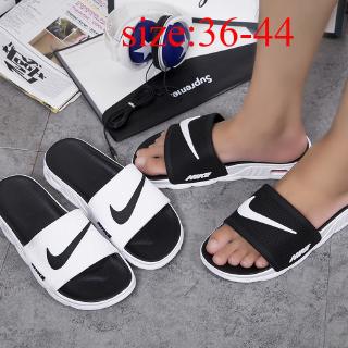 Ready Stock Size39-44 Couple Fashion Air Cushion Comfortable Non-slip Men's Casual Slippers Sandals (1)