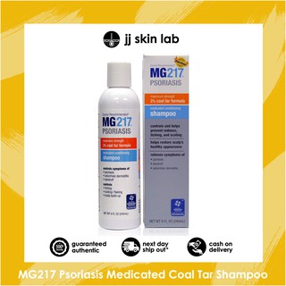 MG217 Psoriasis Medicated Conditioning 3% Coal Tar Shampoo (240ml)