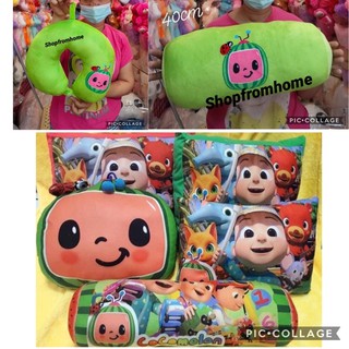 JJ and Yoyo family pillow and blanket