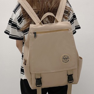 M2 Brand #MF-9025 backpack Korean Style High School College Student plain color backpack hawk (8)