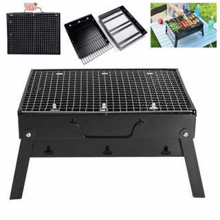 Portable Stainless Steel Charcoal Barbecue Grill Pits