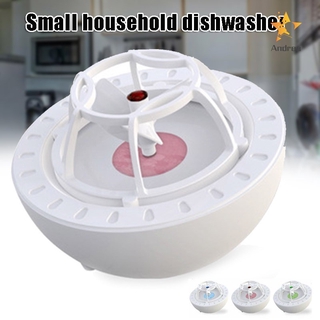 Portable USB Mini Washing Dishes Machine High Pressure Wave Dishwasher Cleaner TgSz