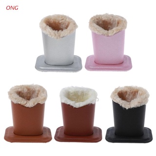ONG PU Leather Eyeglass Holders Sunglass Stands with Soft Plush Lining Eyeglass Holder Stands Safe Plush Lined Glasses Case