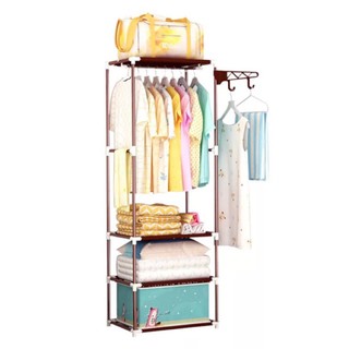 AASHOP.PH COD Square simple clothes rack,Storage rack, clothes hanger (1)