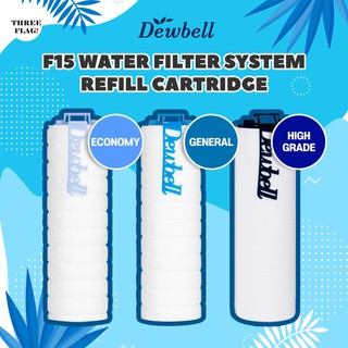 Dewbell F15 Water Filter System Refill Cartridge 3pcs