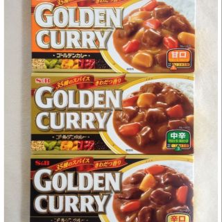 COD Japanese Golden Curry Roux Mix 3 flavors