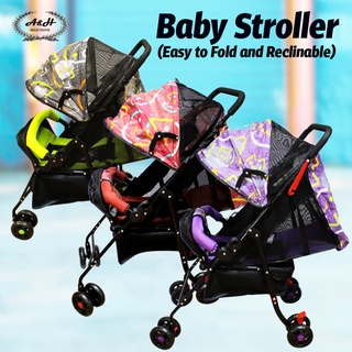 travel bag○Baby Stroller (reclinable and easy to fold) model T608