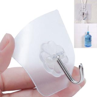 2pcs Removable Bathroom Kitchen Wall Strong Suction Cup Hook Hangers Vacuum Sucker