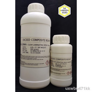 ☁✣Exceed Composites Clear Laminating Epoxy Resin for Carbon Fiber Skinning1
