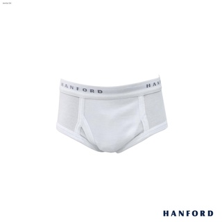 ℡♂Hanford Kids Briefs w/ Fly Opening - White (Single Pack/1PC)