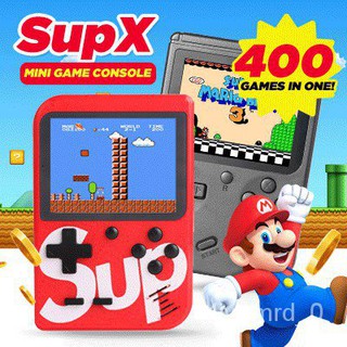 SUP 400 in 1 Gamebox Retro FC Mini TV Handheld Game Console Built-In 400 Games Pocket Console zFvH