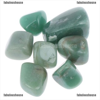 FHPH belle 100g Bulk Natural Green Jade Gemstone Tumbled Stones Mineral Specimen Heal modish