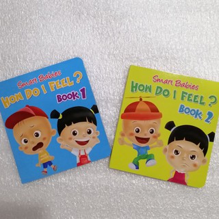 How Do I Feel Book Board Book Emotions For Kids Children Toddlers Book