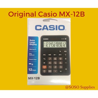 Casio MX- 12B calculator orginal 12 digit reliable calculator