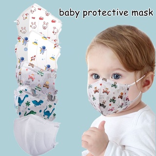 COD [10pcs]Kids Mask 3Ply Disposable Surgical face Mask