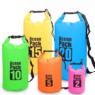 2L 3L 5L 10L 15L 20L (Makapal) Ocean pack Waterproof Dry bag ocean pack oceanpack